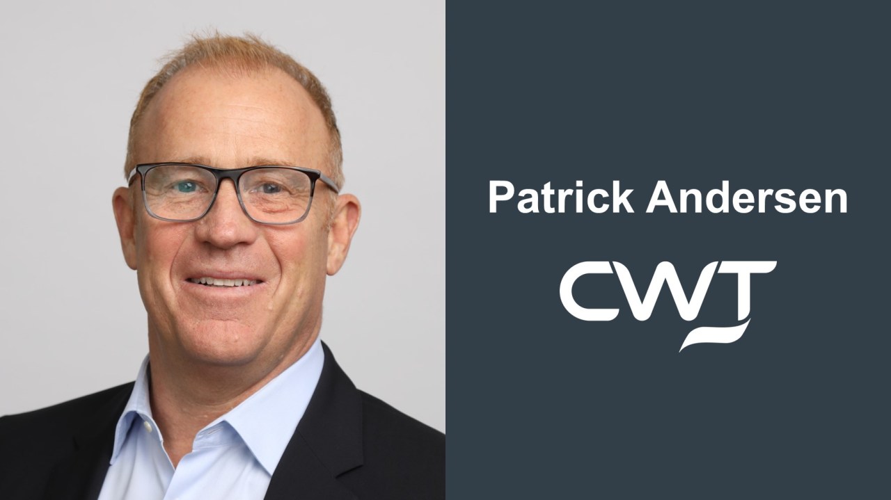 CWT Appoints Patrick Andersen as Chief Executive Officer