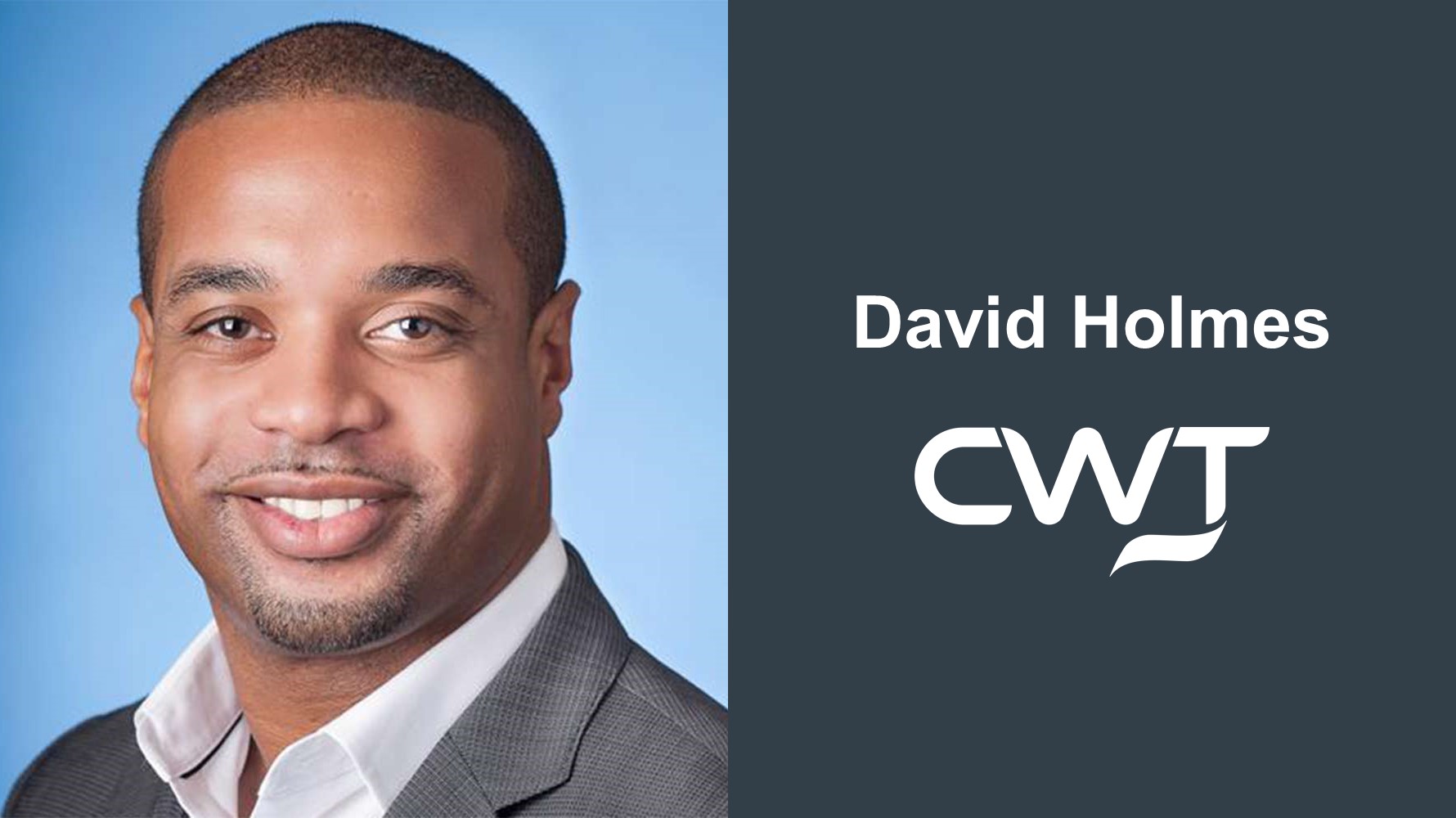CWT appoints David Holmes VP of Payments