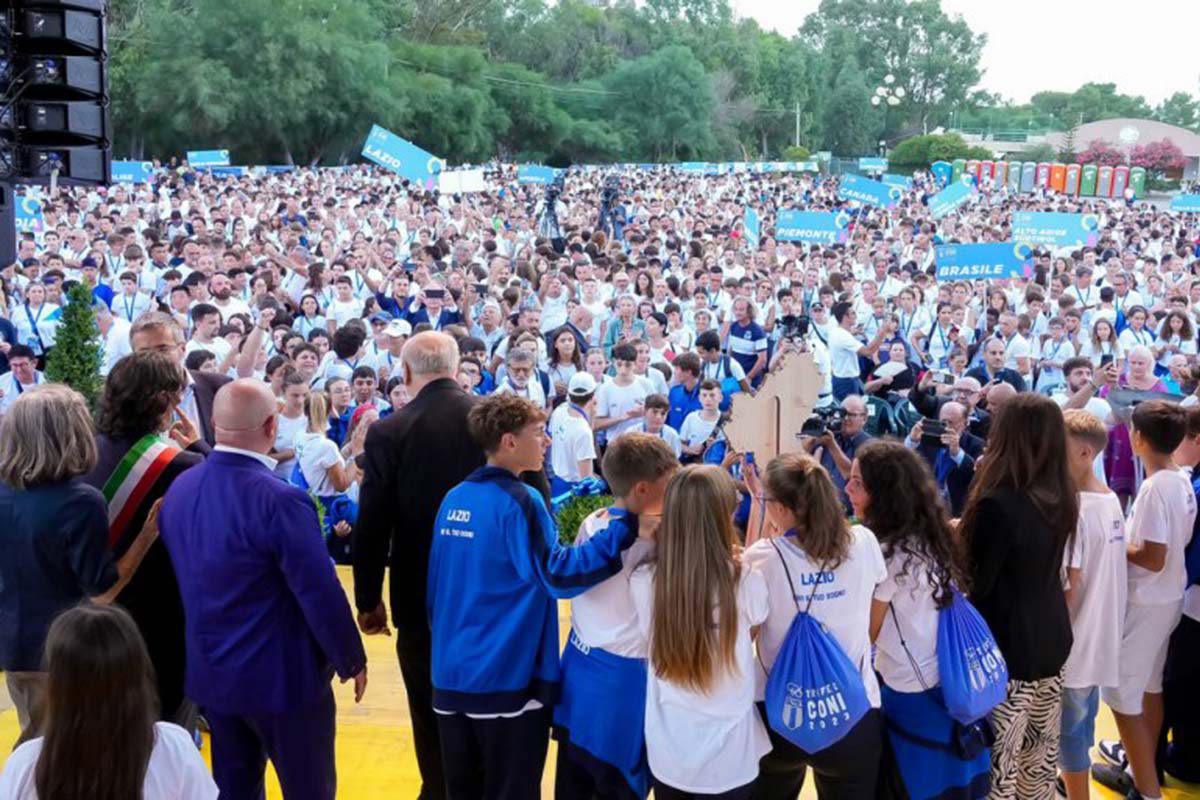 CONI trophy: An exceptional experience for over 4,500 sports delegates
