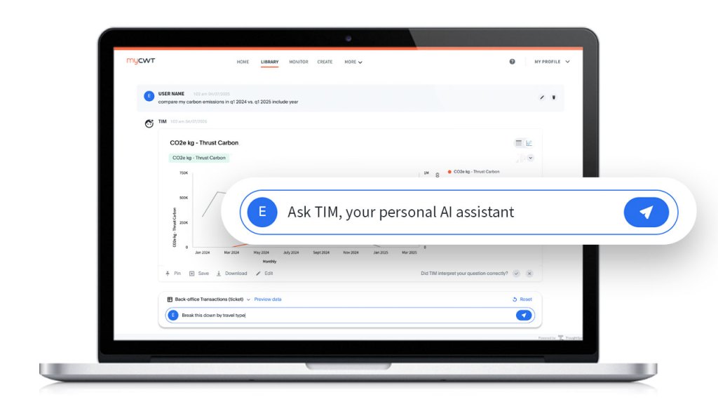 CWT introduces TIM – a new AI analyst that transforms travel data analysis through natural conversation